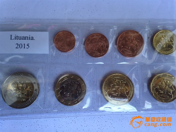 欧元区国家十九套全部欧元流通硬币_欧元区国